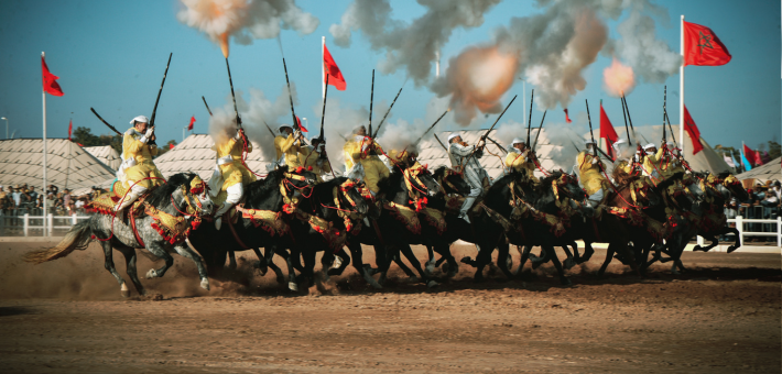 Fête du Cheval, Marrakech, Maroc