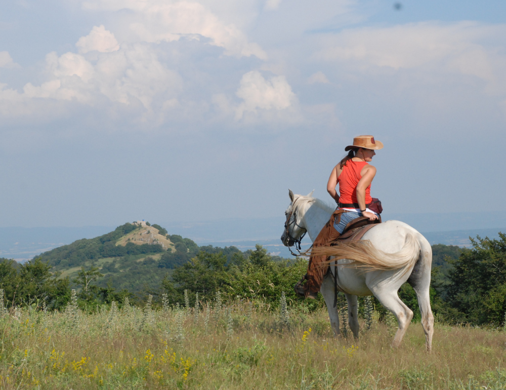 Randonnée équestre en Toscane en Italie