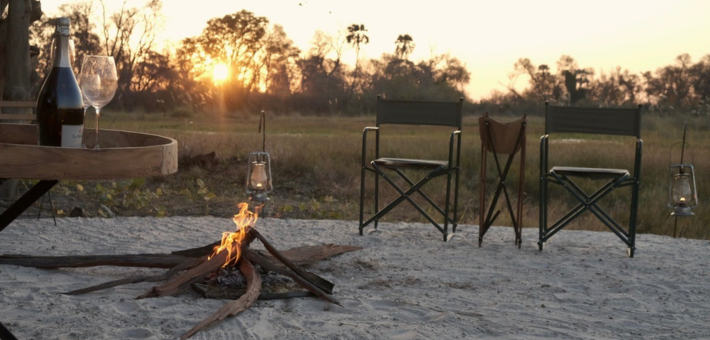 Safari à cheval autour du Cha Cha Metsi au Botswana - Caval&go