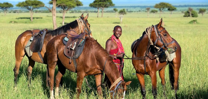 Safari à cheval au Kenya, dans le Parc du Masaï Mara - Caval&go