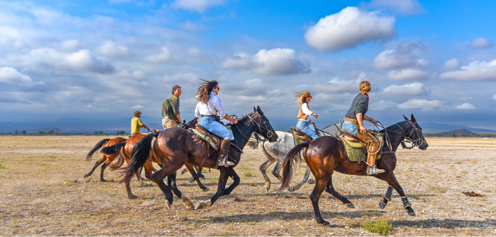 Safari à cheval sur les traces des éléphants du Kilimandjaro - Tanzanie - Caval&go