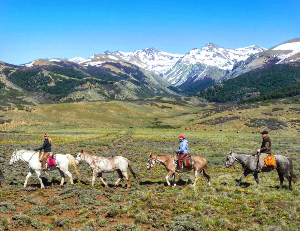 Randonnée équestre et expédition dans les steppes sauvages de Patagonie