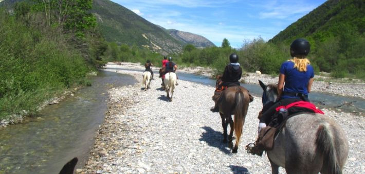 Randonnée équestre dans les Alpes, aux portes du Dévoluy - Caval&go