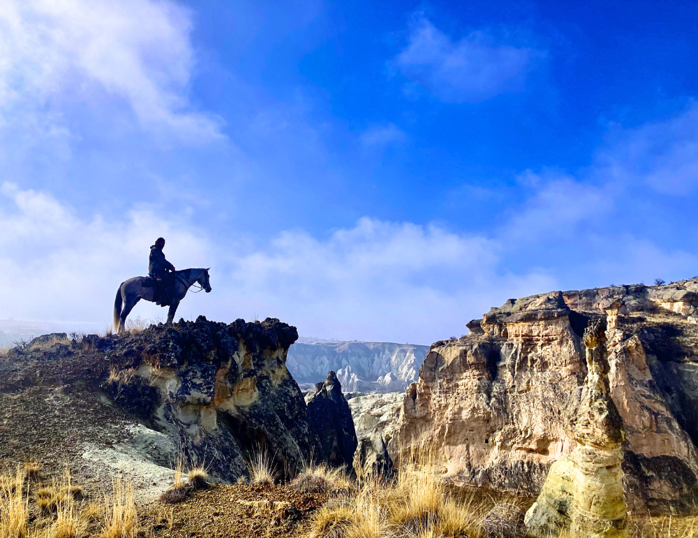 Chevauchée à travers la Cappadoce du Nord