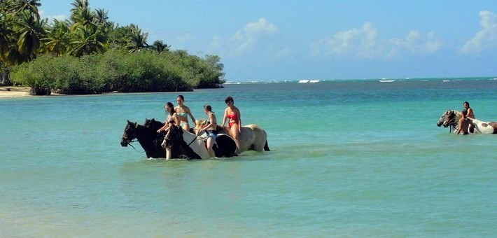 Rando cheval Caraïbes en Rep Dom