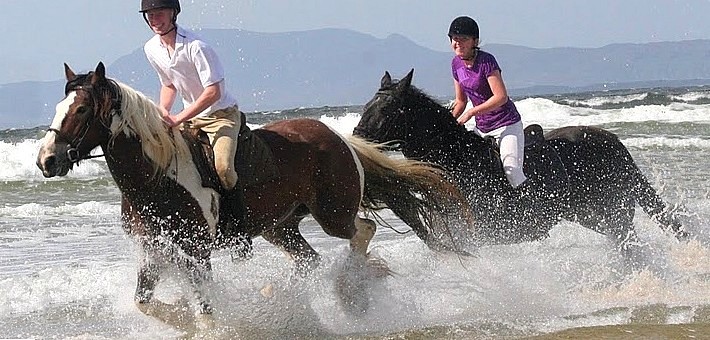 Séjour linguistique & équitation sur la côte d